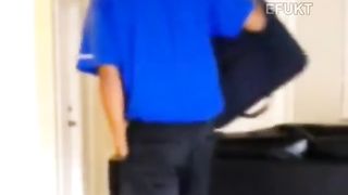 DELIVERY GUY "PRANK" GOES BAD FAST [EFUKT]