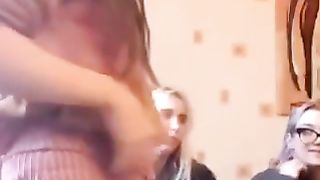 Russian periscope - blonde teen flashing her fat ass | celebwhore