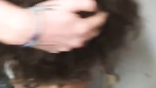 Slut sucks off two boys in the clubs toilet  | celebwhore