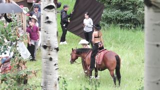 Candice Swanepoel & Josephine Skriver - Victoria's Secret photoshoot in Aspen