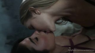 NEW VIDEO: Caroline Zalog and Amanda Trivizas Nude Lesbian Kissing Video Leaked | celebwhore leaked
