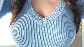 Christina Khalil Sexy Nipple Pokies Dress Tease Video Leaked • | Celebwhore.com