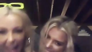 NEW! Tana Mongeau And Alissa Violet Sexy Lesbian Moment | celebwhore