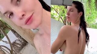 Amanda Cerny Nude Outdoor Shower Xnxx Video | celebwhore.com