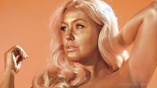 TOP NEW VIDEO: Meg Turney Nude Goldfinger Costume Video Leaked | celebwhore