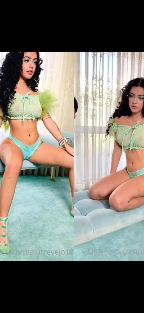 Malu Trevejo BTS Sexy Lingerie Xnxx Video Leaked Celebwhore