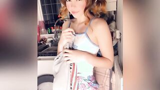 Belle Delphine Stuck in the Dryer Fucking Video Leaked | celebwhore