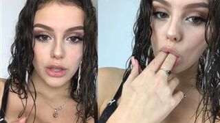 Emily Black Fingers Sucking Video Leaked | *celebwhore.com