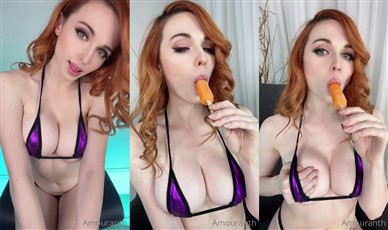 Amouranth Nude Popsicle Porn Blowjob Video Leaked | celebwhore.com