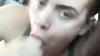 Allison Parker Back Seat Car BlowJob Snapchat Porn Video | @celebwhore.com